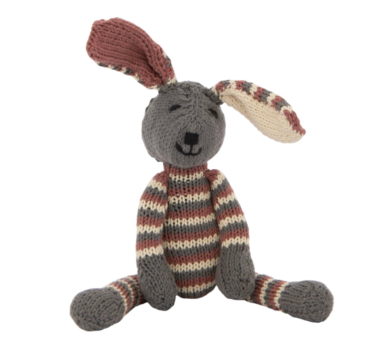 Kenana Knitters || stripey bunny