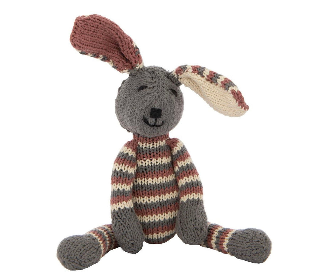 “Kenana Knitters” stripey bunny