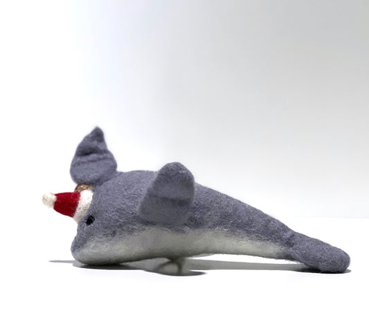 ethik felt || 3D dolphin xmas decoration