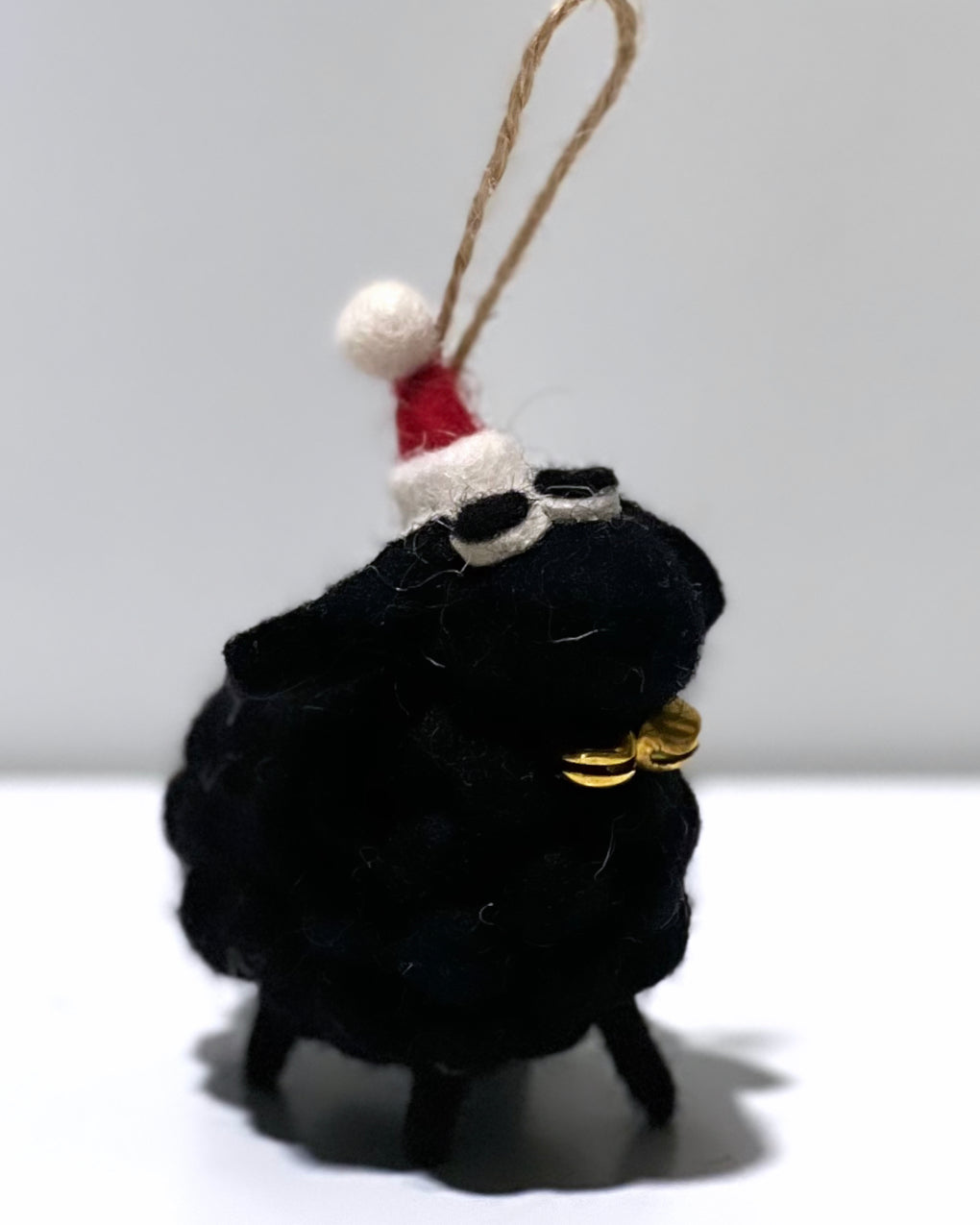 ethik felt || tiny sheep xmas decorations