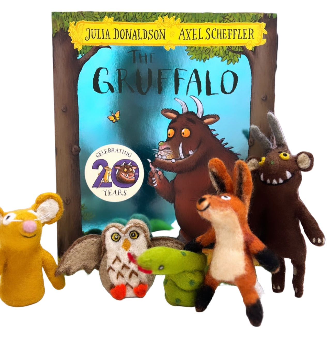 Gruffalo finger-puppet set