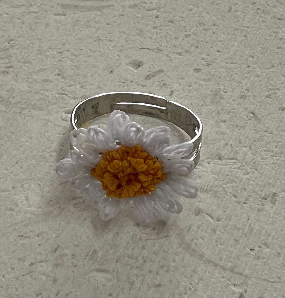 $35 Turkish Sunflower and Daisy Rings