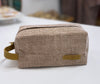 “Woven” fair-trade toiletry bag