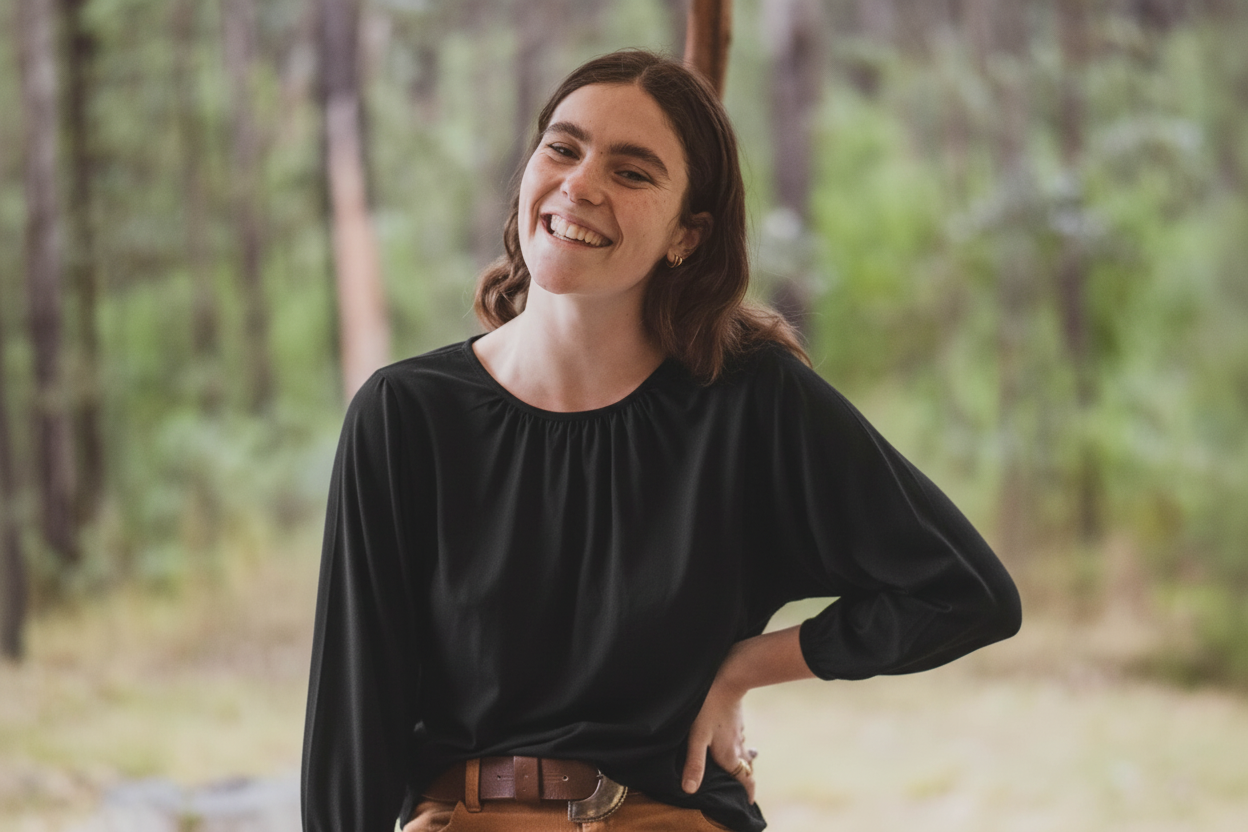 ethik organic cotton || Jasmine top