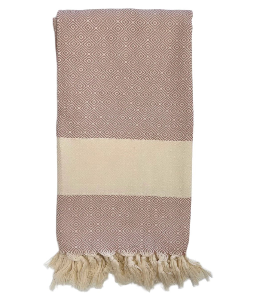 Turkish Towel || diamond weave