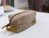 “Woven” fair-trade toiletry bag