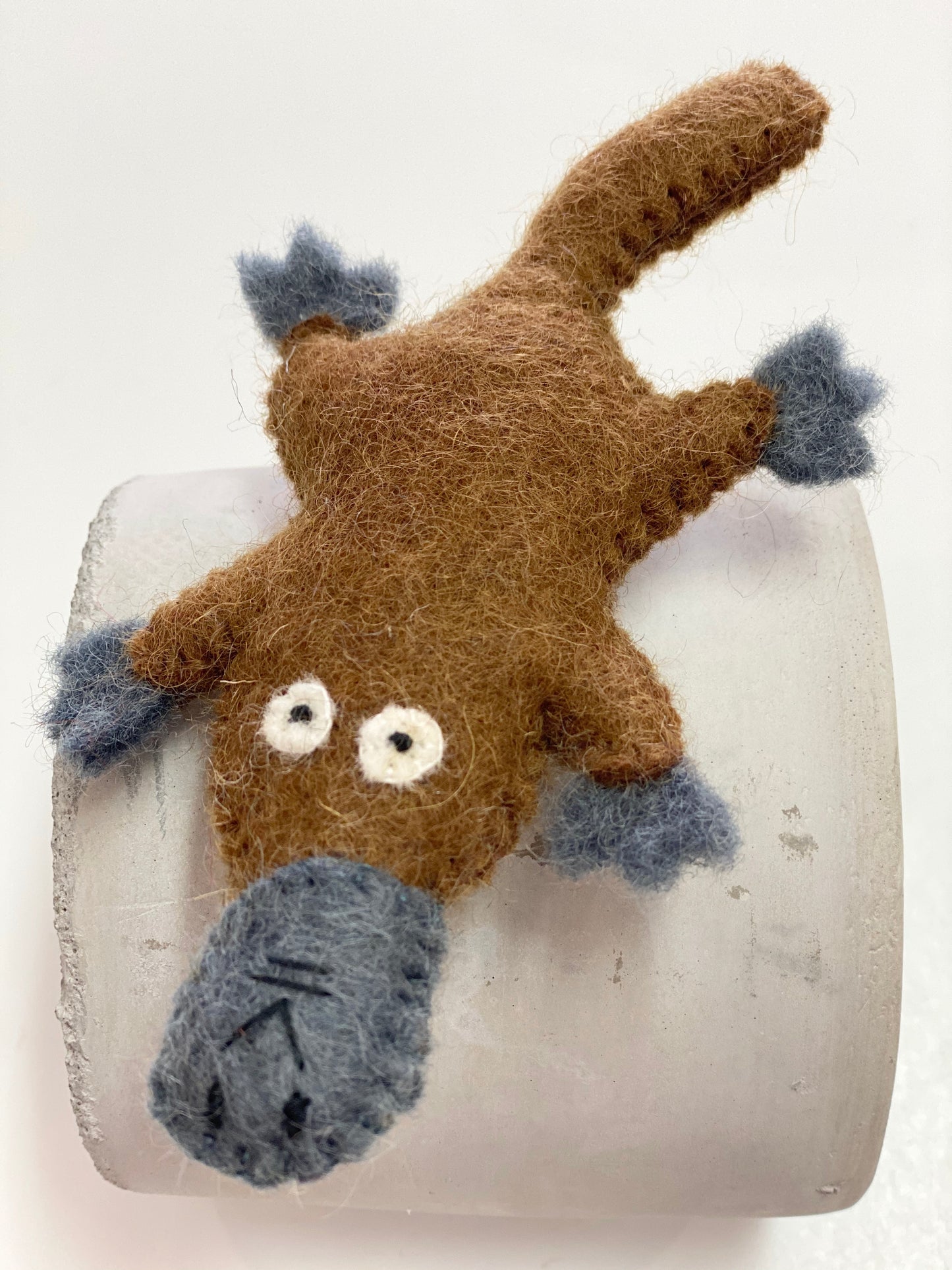 Felt platypus toy