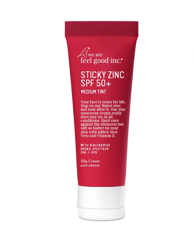 we are feel good inc || sticky zinc with spf 50+”