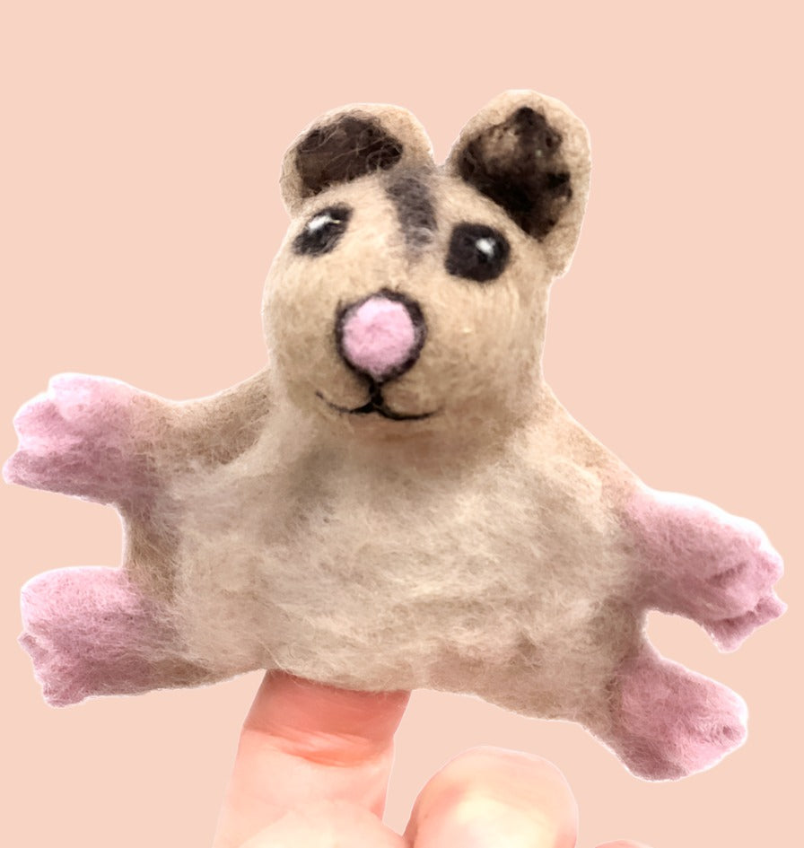 ethik felt || 3 D finger-puppets