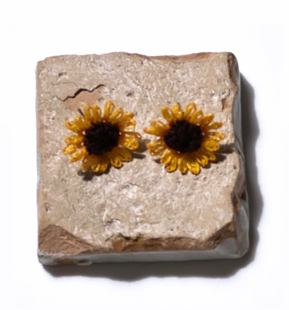 Turkish Sunflower 🌻 & Daisy Earrings