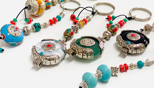 Tibetan keyrings