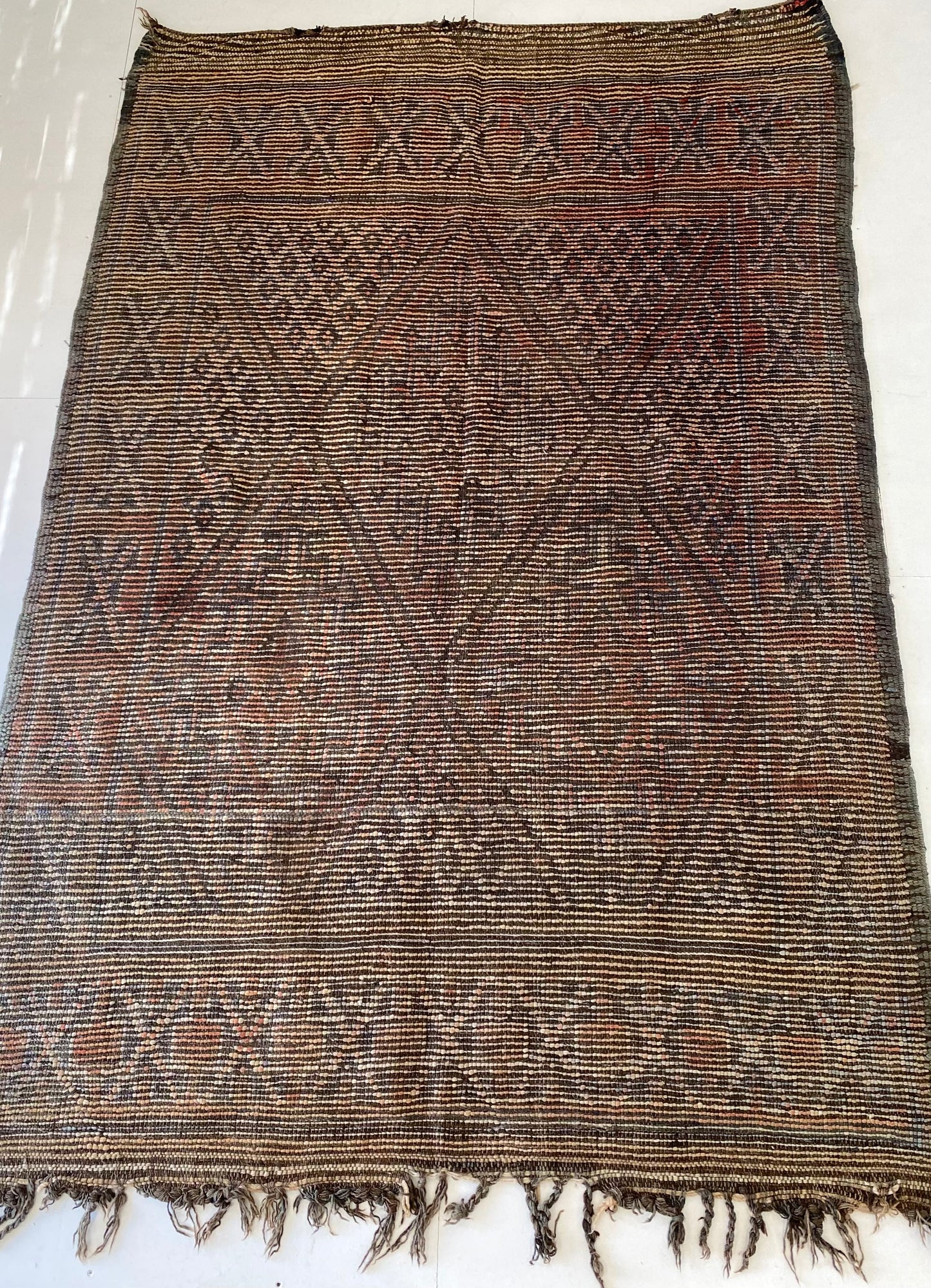 Moroccan vintage "Zaine" rug  was $3490.00 now $1500.00