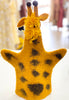 Felt giraffe handpuppet 🦒