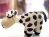 Quirky felt cow