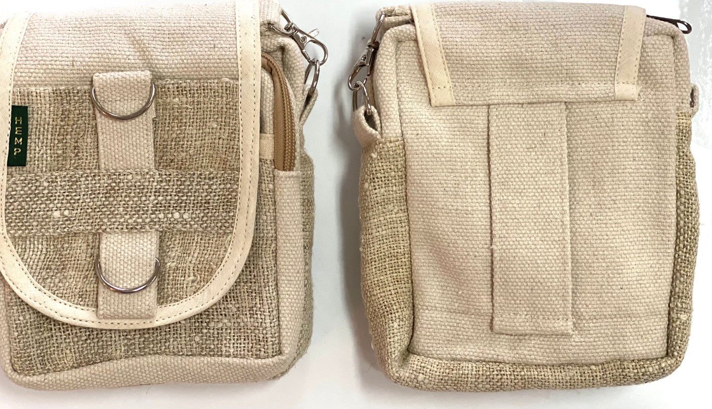 Hemp phone bag