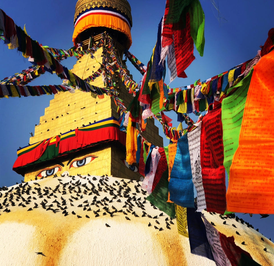 tibetan prayer flags 🙏
