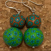 Samunnat “double bead” earrings