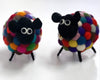 Felt ball “rainbow” sheep toy