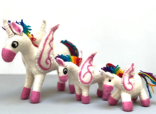 felt unicorn toys