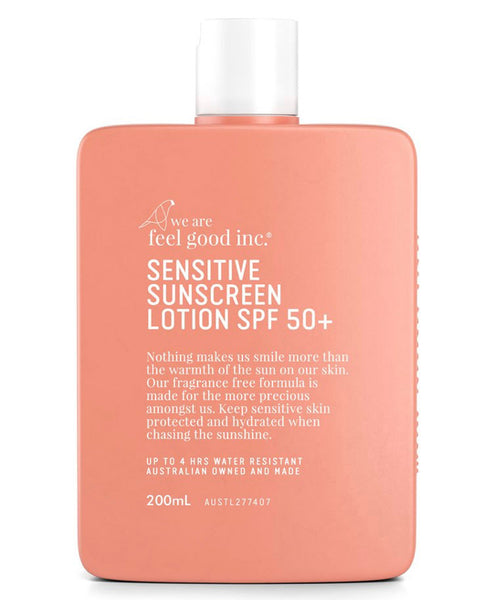 we are feel good inc || sensitive sunscreen 200ml