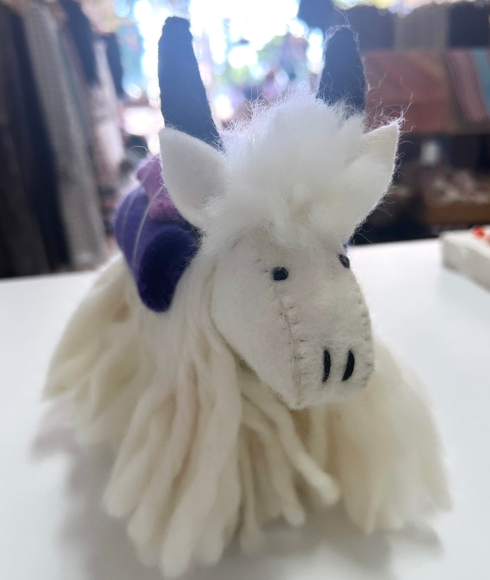 Felt Yak toy