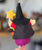 3 dimensional "room on the broom" witch finger puppet