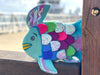felt “rainbow fish” handpuppet