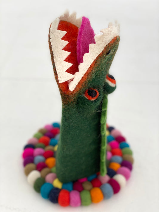 etgik felt crocodile handpuppet
