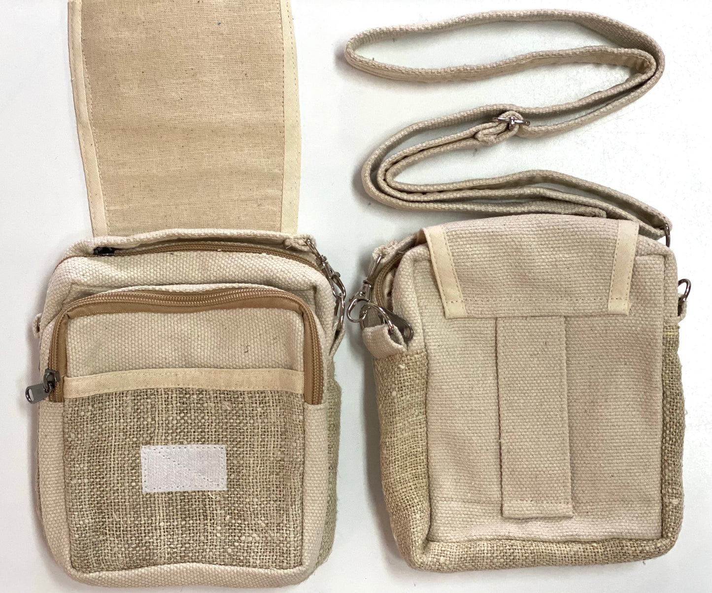 Hemp phone bag