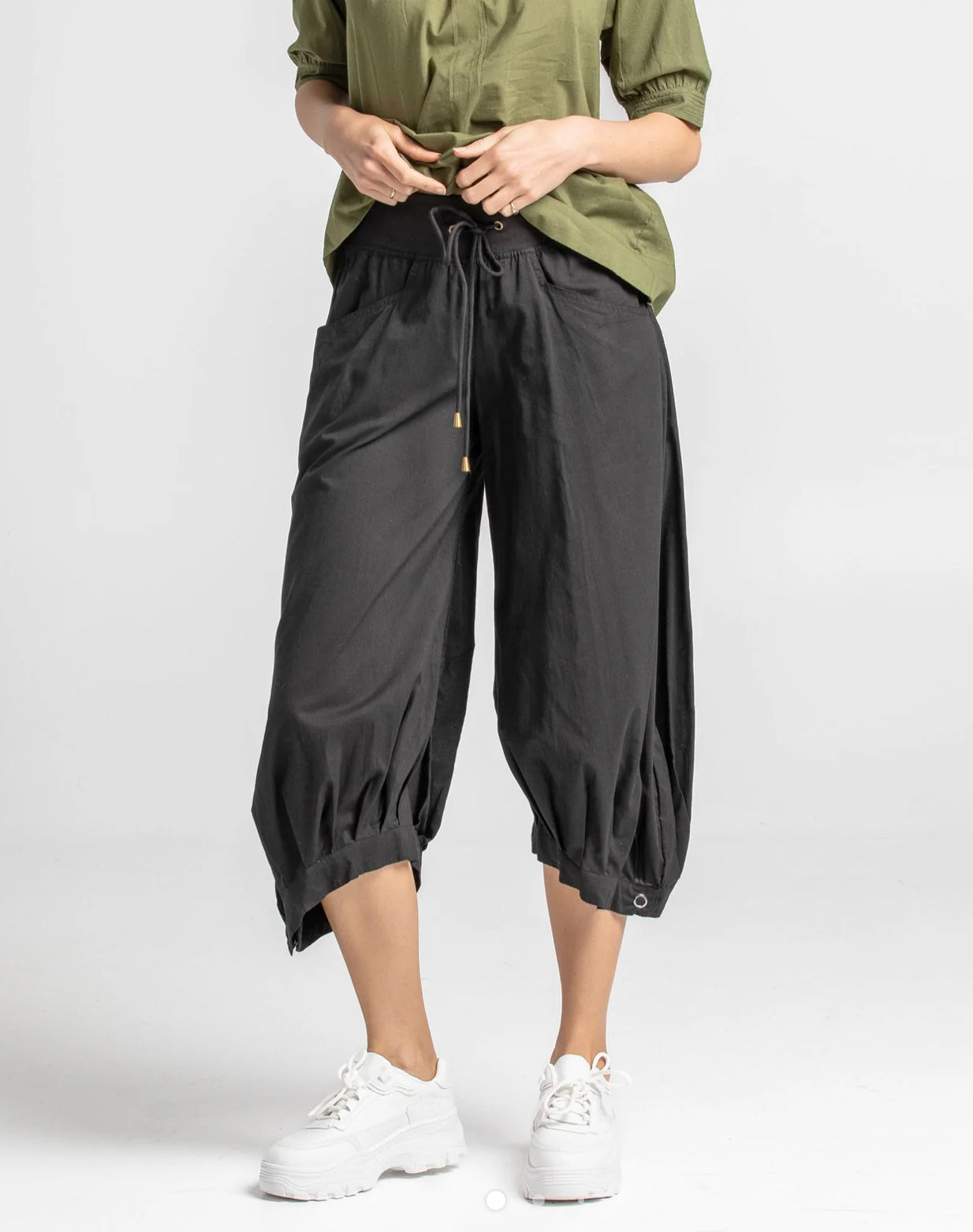 boomshankar || guru pants || black