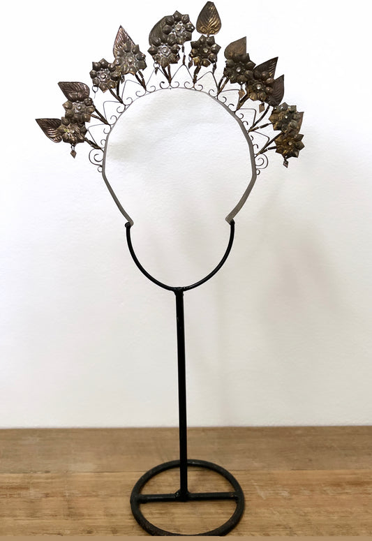 Vintage “Sumatran” bridal headpiece