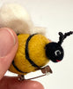 ethik felt || ladybug 🐞and bee 🐝 brooch